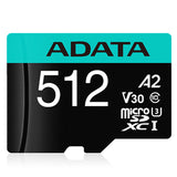 ADATA Premier Pro micro SDHC UHS-I U3 A2 V30S Card with Adapter