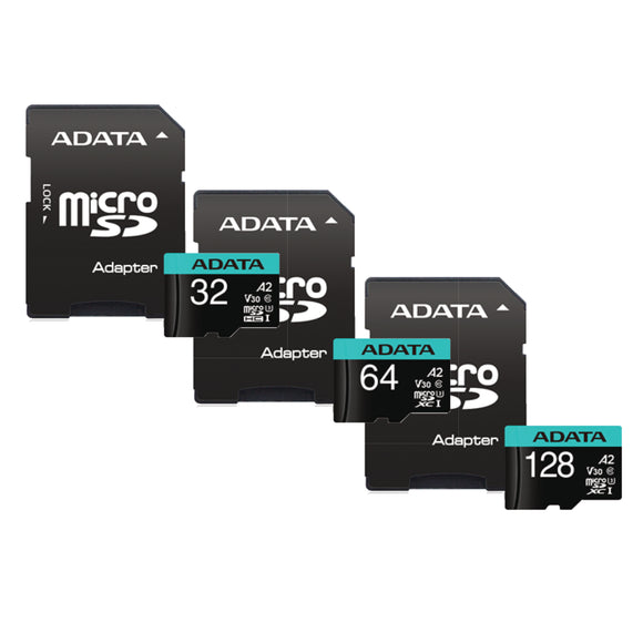 ADATA Premier Pro micro SDHC UHS-I U3 A2 V30S Card with Adapter