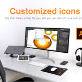 Streamdeck Mini Visual Keyboard