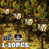 Solar LED Waterproof Pathway Lights (1–10 Pack)