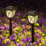 Solar LED Waterproof Pathway Lights (1–10 Pack)