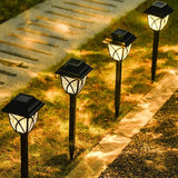 Solar LED Waterproof Pathway Lights (1–10 Pack)