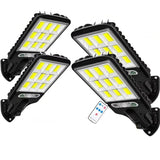 Solar Outdoor Lights, 3-Mode 200-COB Motion Sensor Security Lamps for Garden, Patio & Yard