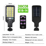Solar Outdoor Lights, 3-Mode 200-COB Motion Sensor Security Lamps for Garden, Patio & Yard