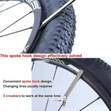 1-3 Piece Stainless Steel Bicycle Tyre Lever Tool