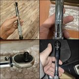 1/4″ Adjustable Torque Wrench 5–25 N·m with 3/8″ Adapter