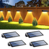 Waterproof Solar Wall Lights for Outdoor Home & Garden (1–4PCS)