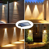 Waterproof Solar Wall Lights for Outdoor Home & Garden (1–4PCS)