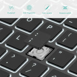 Backlit Bluetooth Keyboard & Mouse Set for iOS, Android & Windows Devices