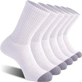 10 Pairs Plus Size Men's Athletic Socks (3 colours available)