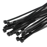 100PCS Self-Locking Nylon Cable Ties Black