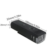 1000-Lumen Rechargeable Front & Rear Cycling Light Set