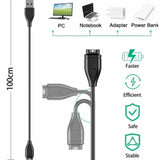 Charger for Garmin Watches (USB & Type C)