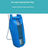 10L Gravity Water Filter Bag with 0.01μm Ultrafiltration