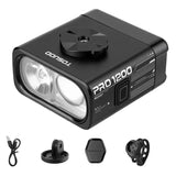 1200-Lumen Bicycle Front Beam Light