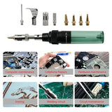Portable Gas Soldering Iron Kit