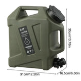 12L Portable Camping Water Bag with Faucet (3 colours available)