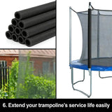 12 Piece Trampoline Pole Protector Foam Sleeves