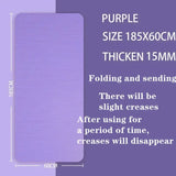 15mm Thick Yoga Mat – Anti-Slip Fitness & Pilates Mat (4 colours available)