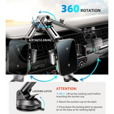 15W Wireless Car Charger Phone Holder