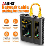 M469D Professional Network Cable Tester for RJ45, RJ11, RJ12, CAT5, and UTP - Essential Tool for Cable Diagnostics and Repair