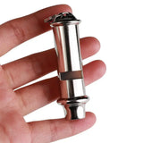 Stainless Steel Metal Whistle with Lanyard
