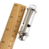 Stainless Steel Metal Whistle with Lanyard