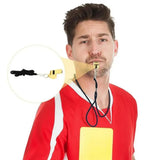 Professional Loud Stainless Steel Whistle with Rope