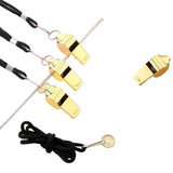 Professional Loud Stainless Steel Whistle with Rope