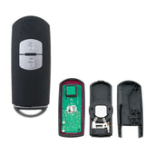 2/3-Button Smart Remote Key Fob 433MHz ID49 for Mazda Axela & Atenza