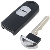 2/3-Button Smart Remote Key Fob 433MHz ID49 for Mazda Axela & Atenza