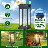 Solar Waterproof Pathway Lights (2/4/6-Pack)