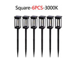 Solar Waterproof Pathway Lights (2/4/6-Pack)