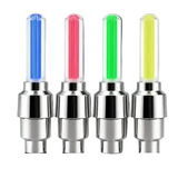 2-8PCS Waterproof LED Bicycle Spoke & Valve Cap Lights