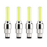 2-8PCS Waterproof LED Bicycle Spoke & Valve Cap Lights