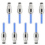 2-8PCS Waterproof LED Bicycle Spoke & Valve Cap Lights