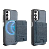 2-in-1 Leather Case for Samsung Series (Blue)