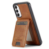 2-in-1 Leather Case for Samsung Series (Brown)