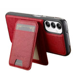 2-in-1 Leather Case for Samsung Series (Red)