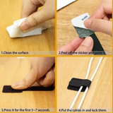 Reusable Nylon Cable Organizer Ties – 5/10/20PCS