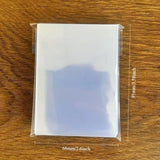 Transparent Card Sleeves for Polaroid Photos and Albums (200-Pieces)