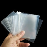 Transparent Card Sleeves for Polaroid Photos and Albums (200-Pieces)