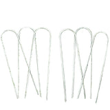 Heavy-Duty U-Shaped Galvanized Steel Trampoline Stakes