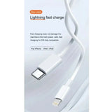20W PD USB-C to Lightning Charger Cable for iPhone