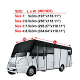 210D Waterproof RV Roof Cover Tarpaulin Sunshade (different sizes available)