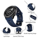 Soft Silicone Strap for the Garmin Instinct 1/2/Solar/Tactical Series (available in 5 colours)