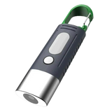 High-Power Mini LED Flashlight for Camping with Telescopic Zoom and Waterproof Design, Featuring 3 LEDs and Side Lights