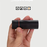 Experience the Outdoors with the 2000X25 HD Monocular Telescope - Compact, Portable, and Ideal for Camping, Hunting, and Birdwatching