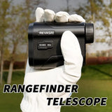 Advanced 600M Golf Laser Rangefinder with Slope Compensation and Flagpole Lock - USB Rechargeable Precision Tool for Golf Enthusiasts