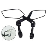 360° Adjustable Bicycle Rearview Mirrors for MTB & Road Bike Handlebars